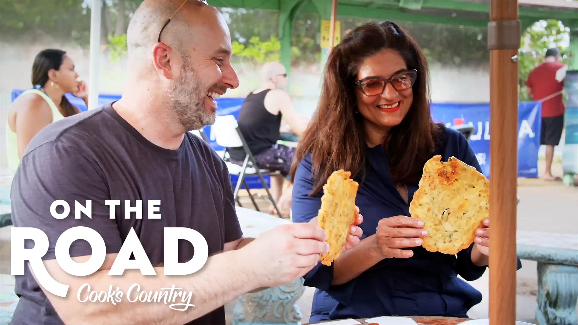 On the Road with Bryan Roof: Eating Puerto Rico | America's Test Kitchen - Food Abdomen Location Identifying Eating Elor-Road Pr Adult